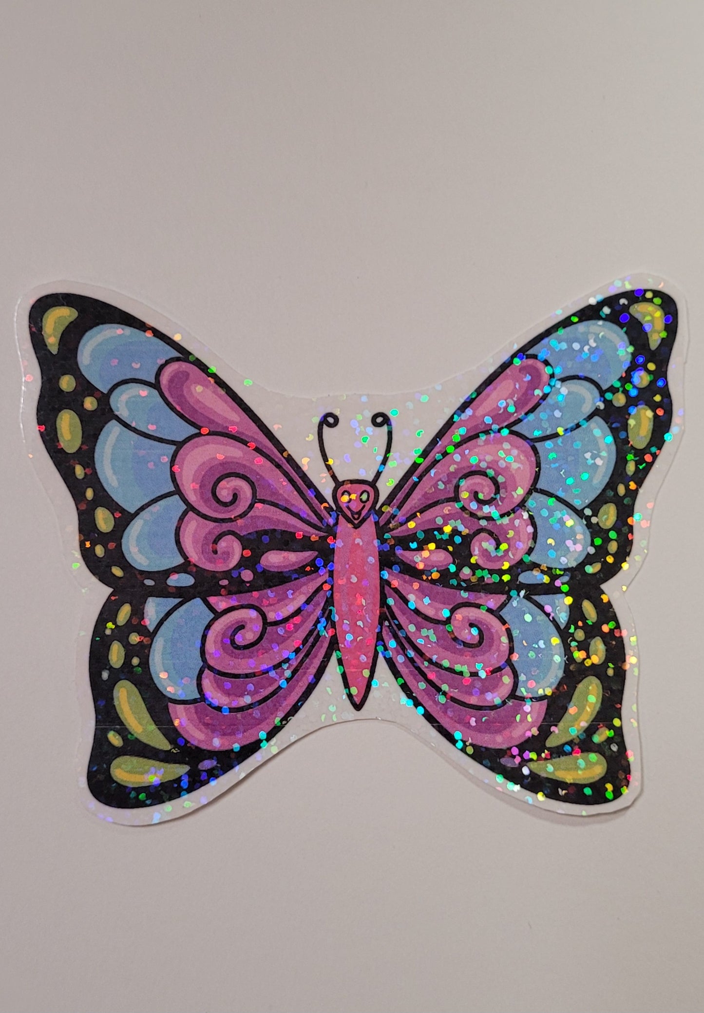 Holographic Buttefly Sticker