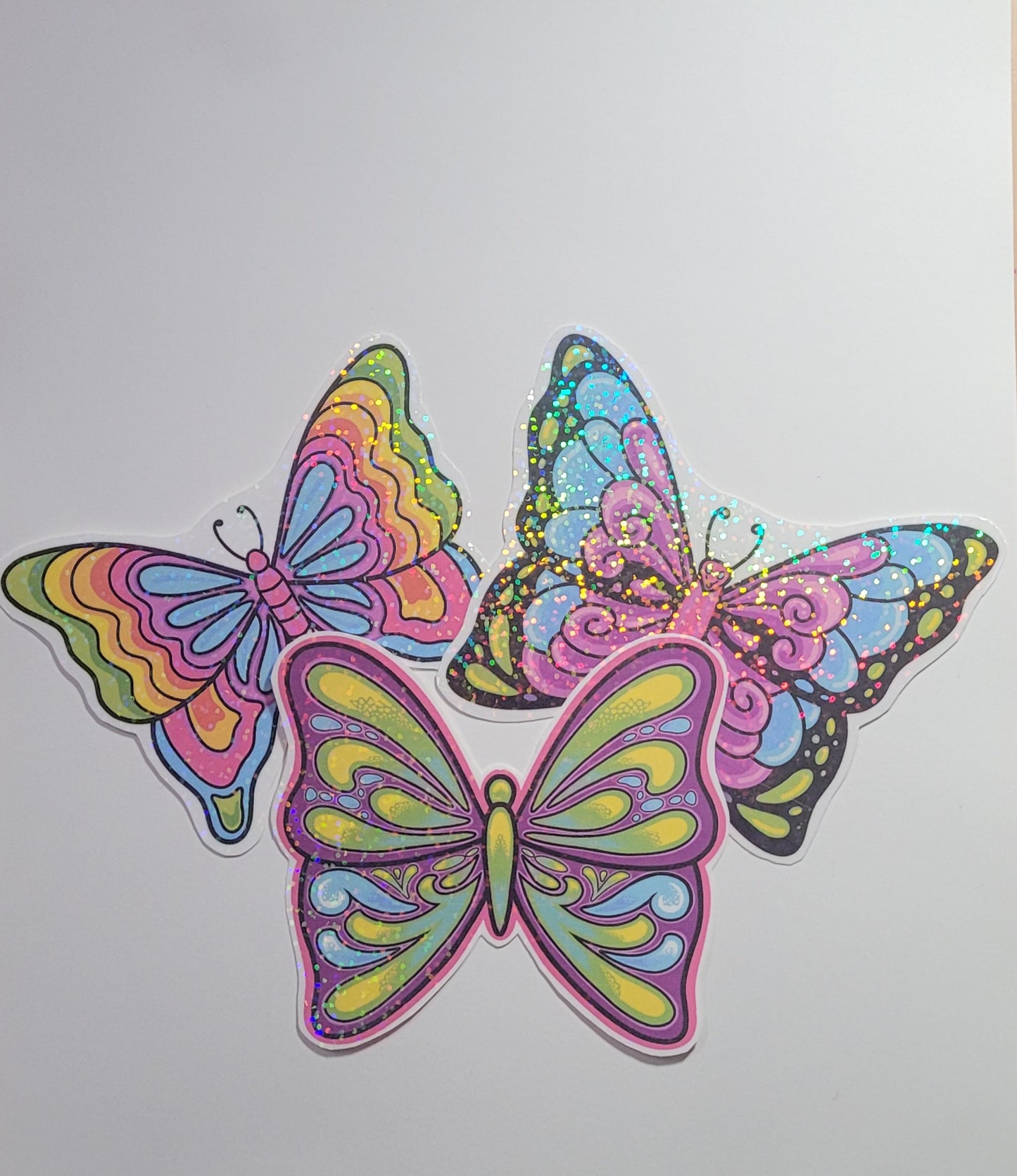 Holographic Butterfly Sticker Pack