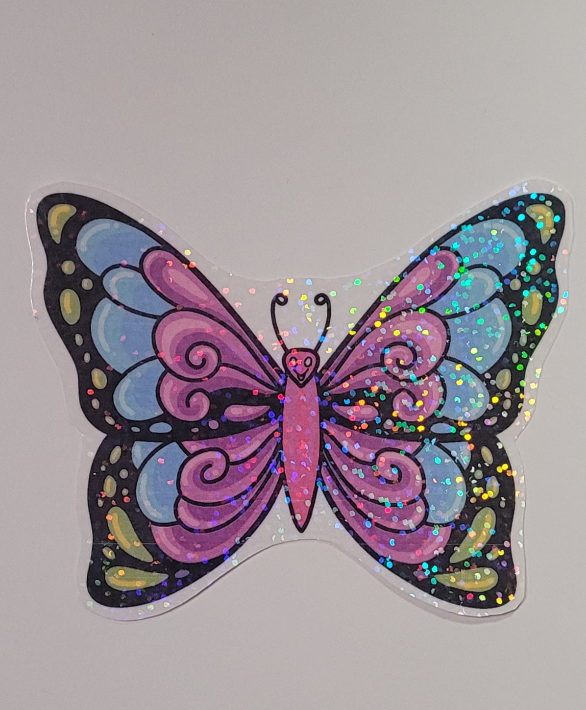 Holographic Buttefly Sticker