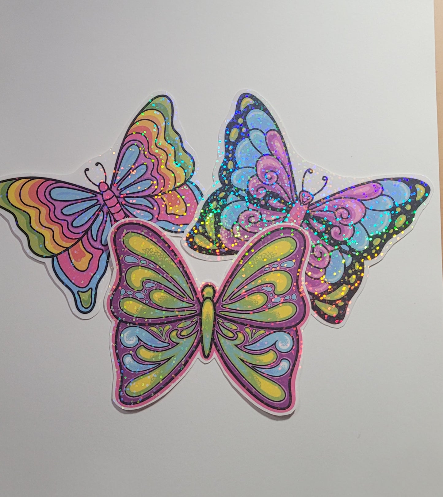 Holographic Butterfly Sticker Pack