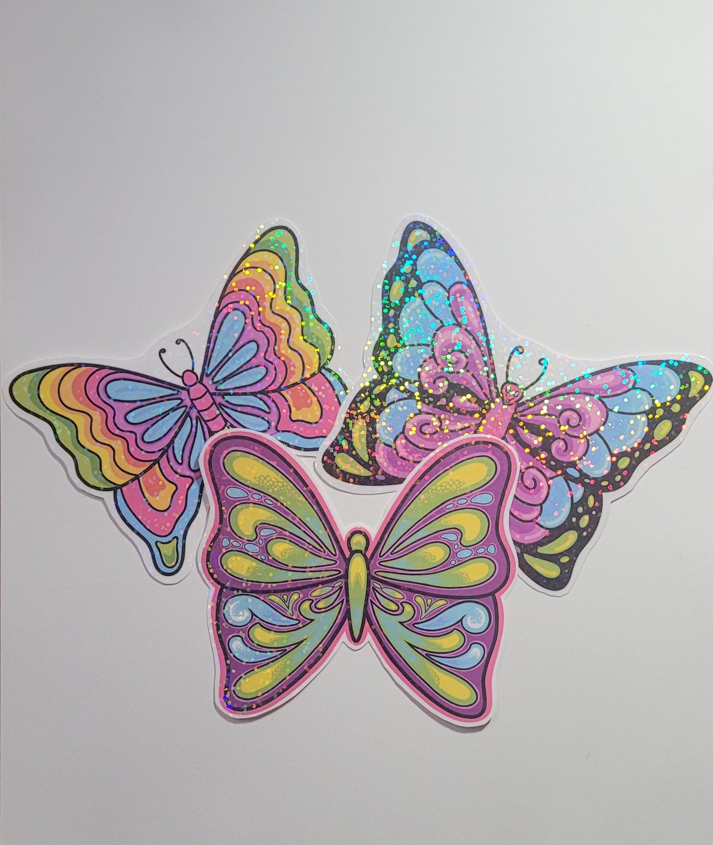 Holographic Butterfly Sticker Pack